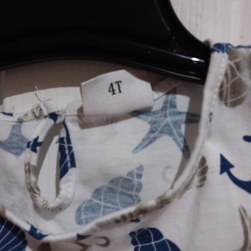 SWEET & SOFT Toddler Girls Nautical Dress - Picture 4 of 6